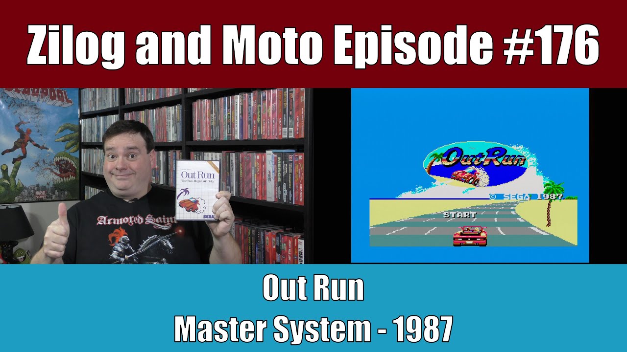 Out Run (Sega Master System) - Zilog and Moto #176