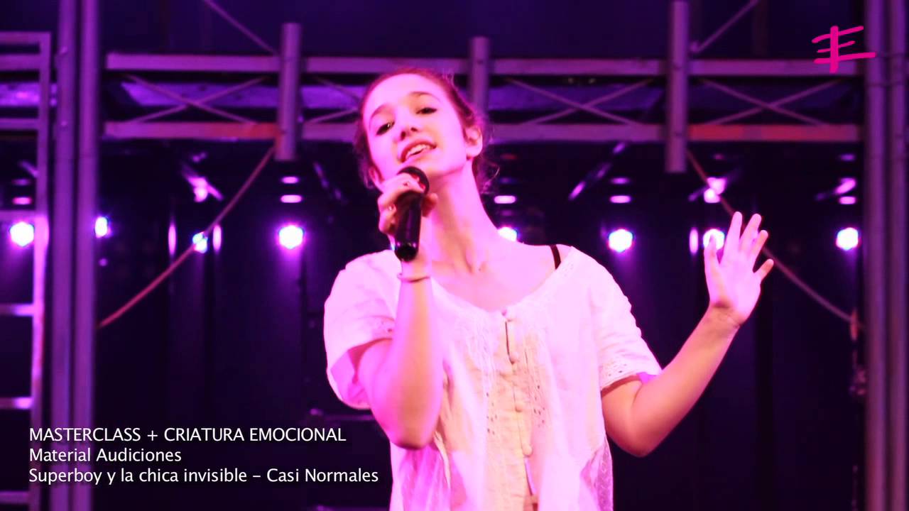 CRIATURA EMOCIONAL + MASTERCLASS / CASI NORMALES - SUPERBOY Y LA CHICA INVISIBLE