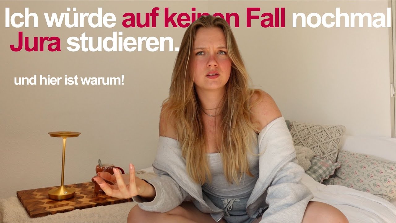 auf KEINEN FALL nochmal Jura - hier ist warum.