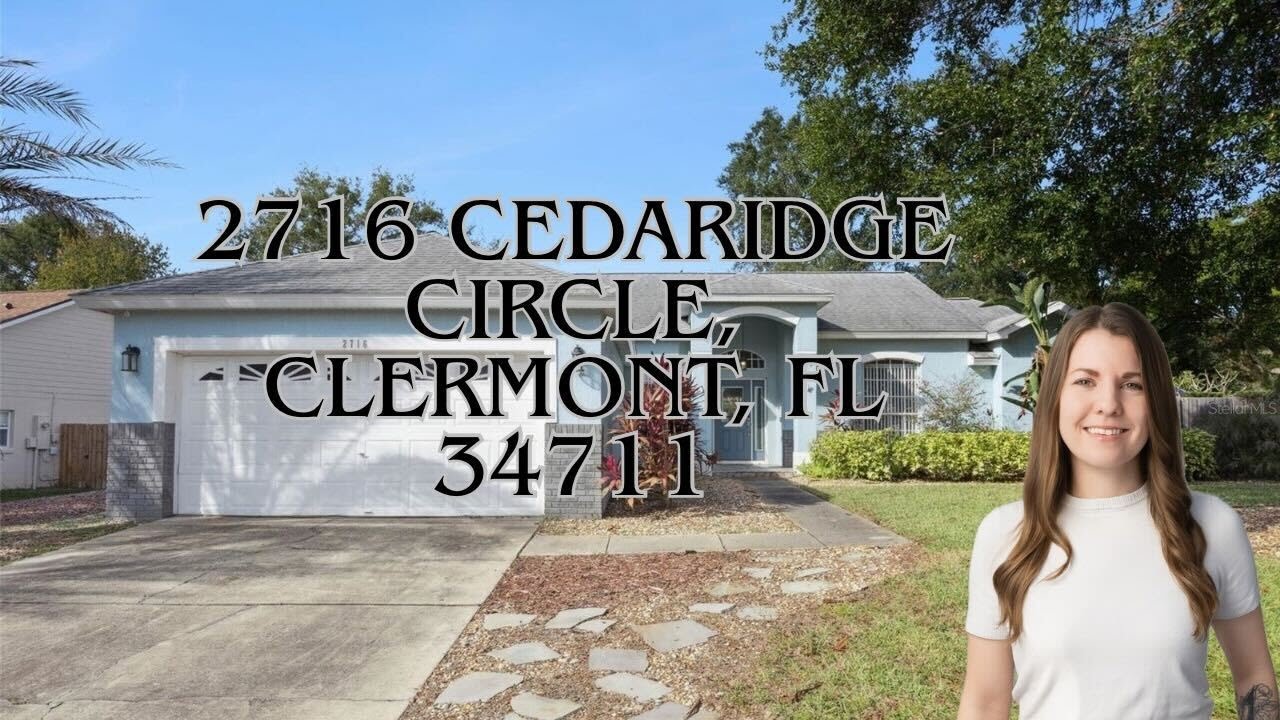 2716 Cedaridge Circle, Clermont, FL 34711