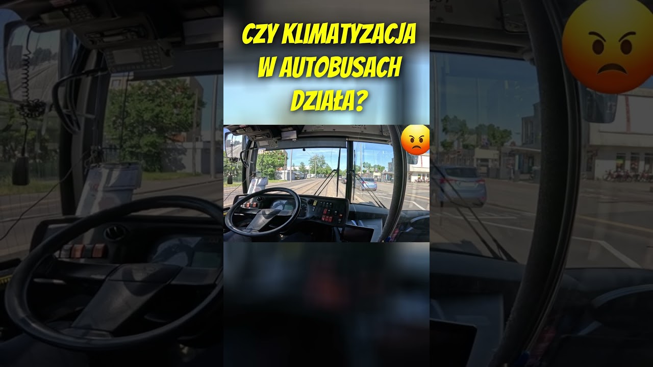 Czy klimatyzacja w autobusach działa? #citybus #gdańsk #dc #shorts #viral #busdriver #autobus