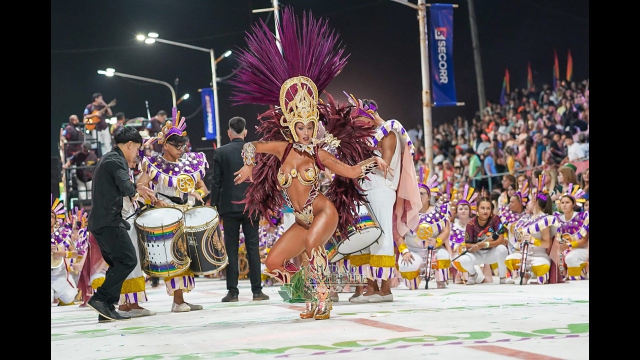 SHOW DE BATERÍA ETERNA GUERRERA Y SU REINA DAIANA VARELA- TERCERA NOCHE DEL CARNAVAL DE CONCORDIA