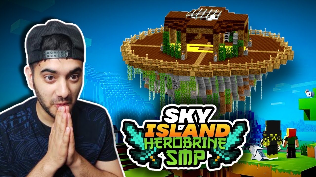 Completing SKY Island in Herobrine SMP