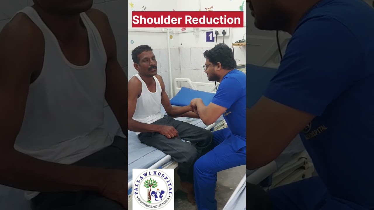 Shoulder Dislocation - Pain free Shoulder Reduction   #mancherial #orthopaedicsurgeon #orthopedics