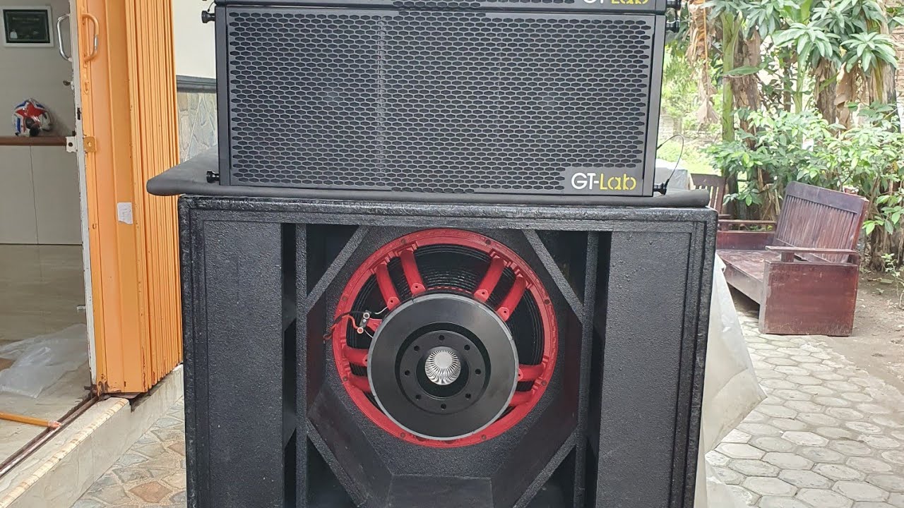 RIVIEW SPEAKER DOUBLE MAGNET DAN LINE ARAY GT-LAP GS210