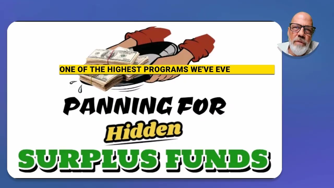 Surplus Funds: Panning System! 1 Day Only