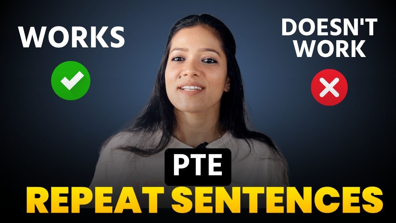 PTE Repeat Sentences Working Tips: Score 90 in Speaking | PTE Skills Academic