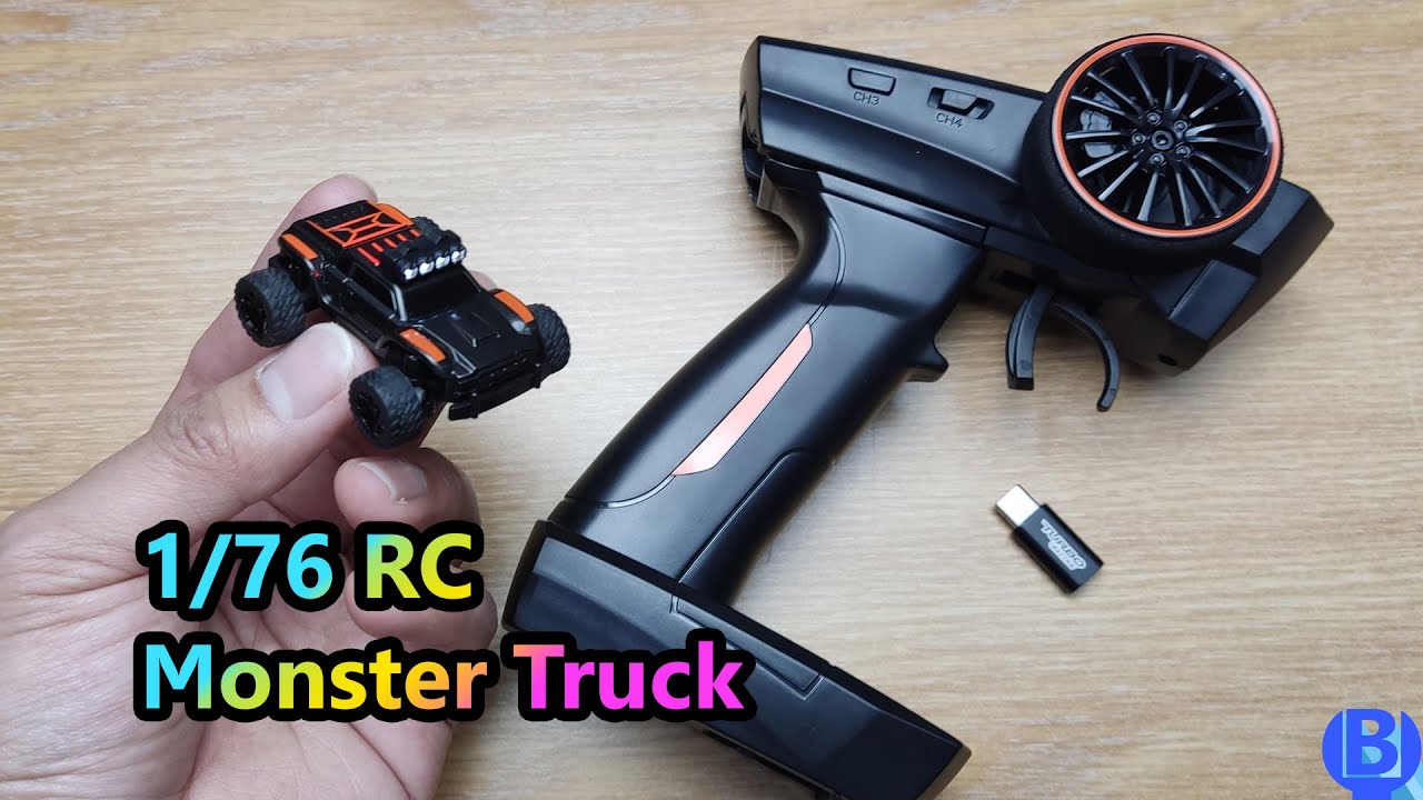 [Обзор] Turbo Racing C81 Full Proportional 1/76 RC Monster Truck