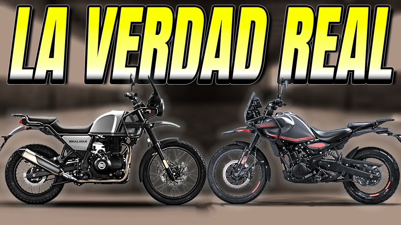 “Royal Enfield Himalayan 411 vs 450 – LA VERDAD REAL