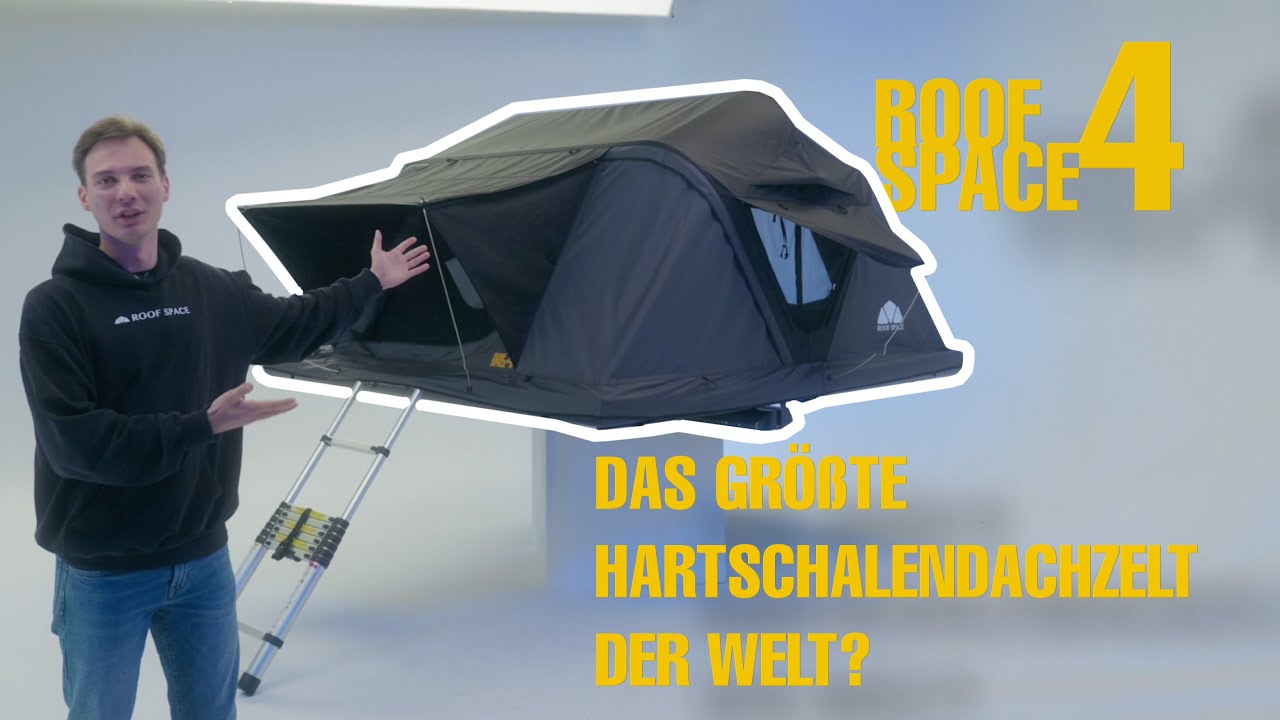 Das ultimative 4 Personen Dachzelt - ROOF SPACE 4