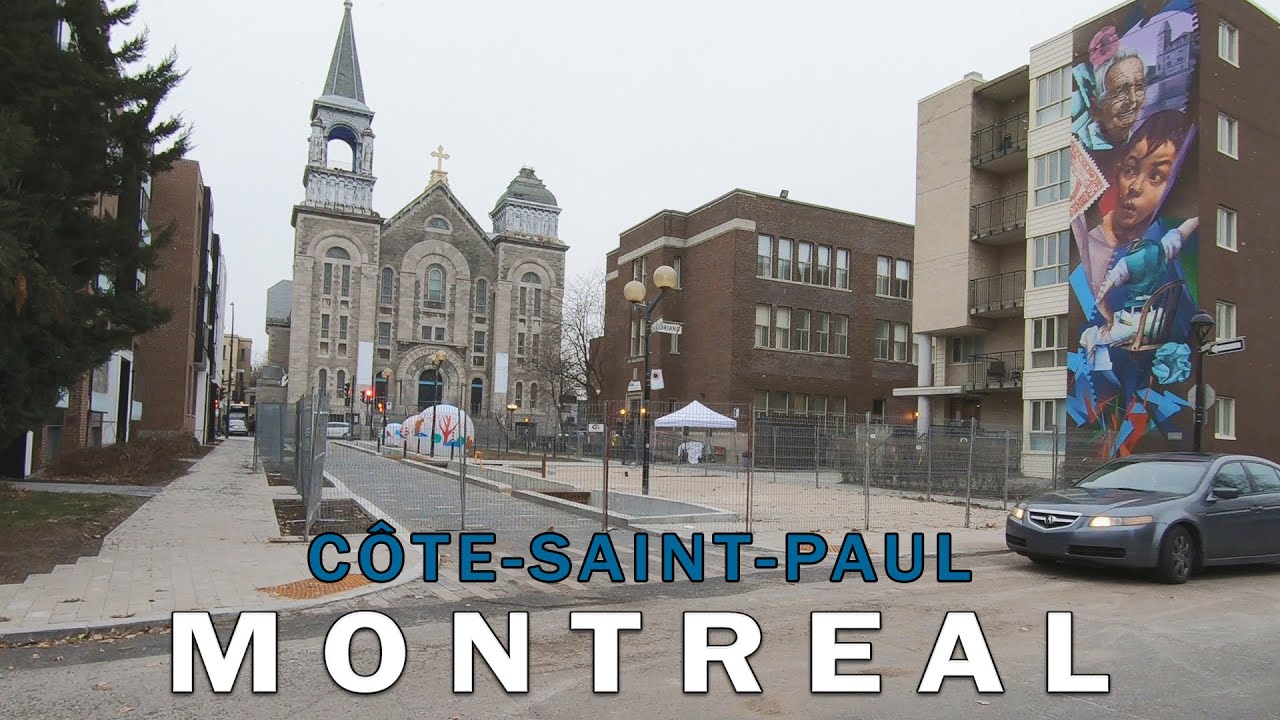 Montreal C&ocirc;te-Saint-Paul Walking Tour - Around Monk Boulevard - December 2021