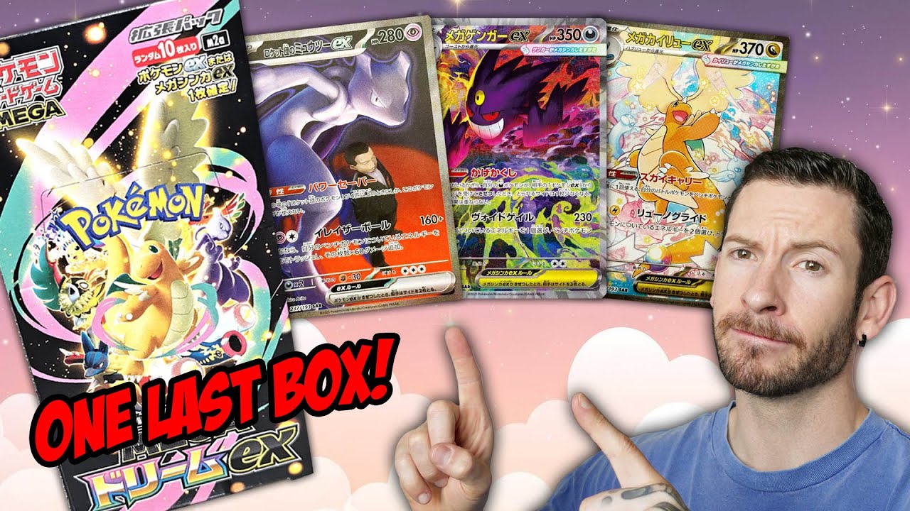 Opening Pokemon Mega Dream Ex Booster Box!! Awesome Pulls!!