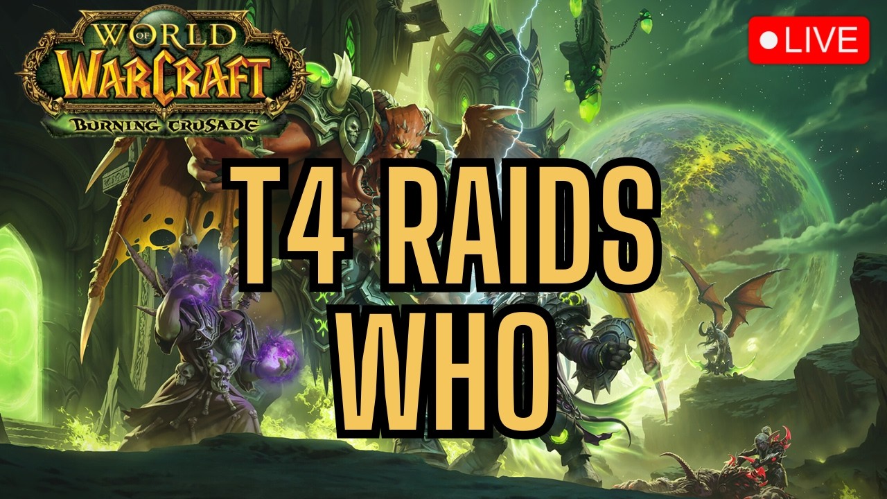 🔴 Mag ► Gruul ► AQ ► BWL ► Naxx | who Nightslayer PVP Classic WoW TBC