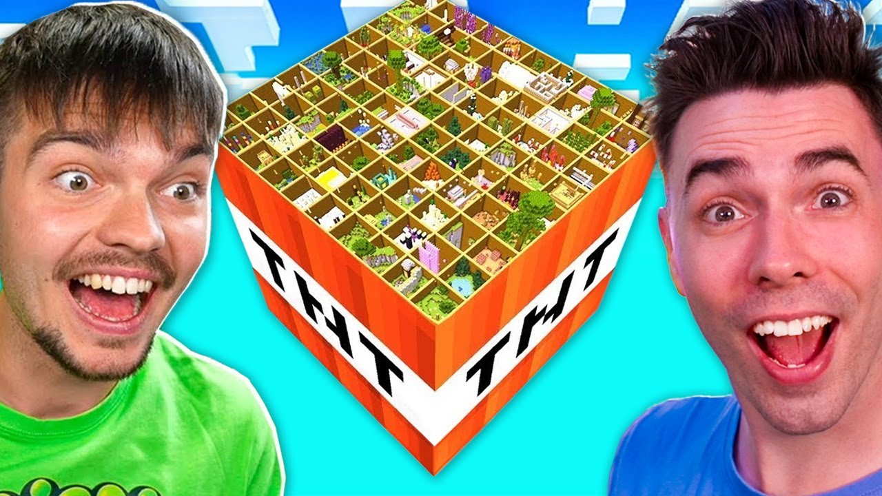 Przechodzę TNT PARKOUR z PALION i PTYŚ w Minecraft!