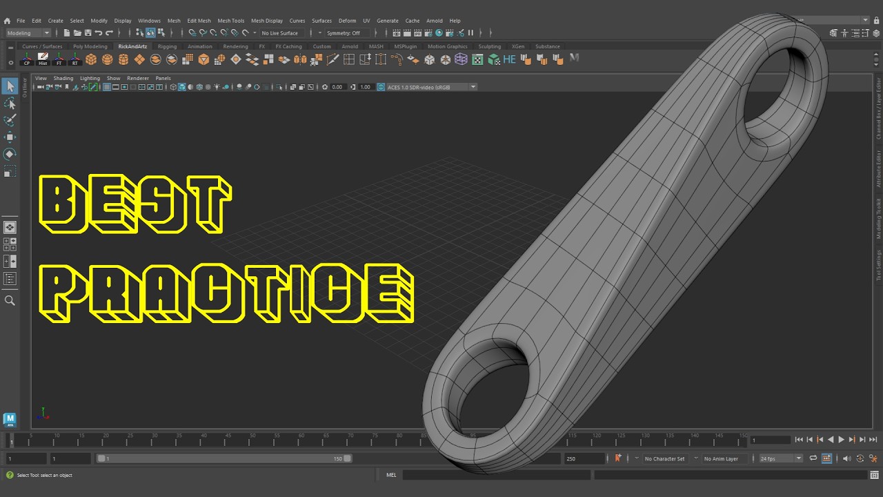 Maya Modeling Best Practice #2