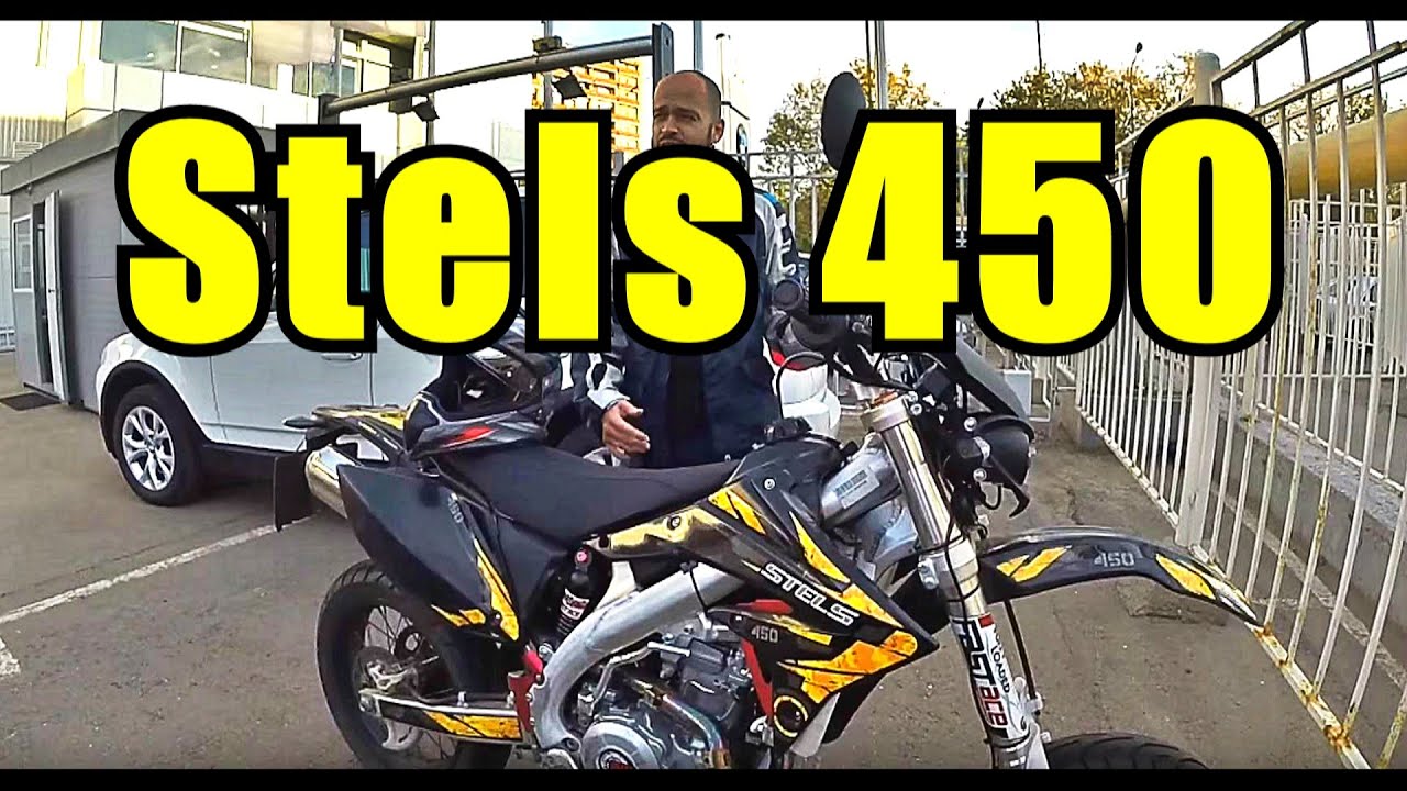 STELS 450 LD. Китайская копия мотоцикла Honda CRF 450X