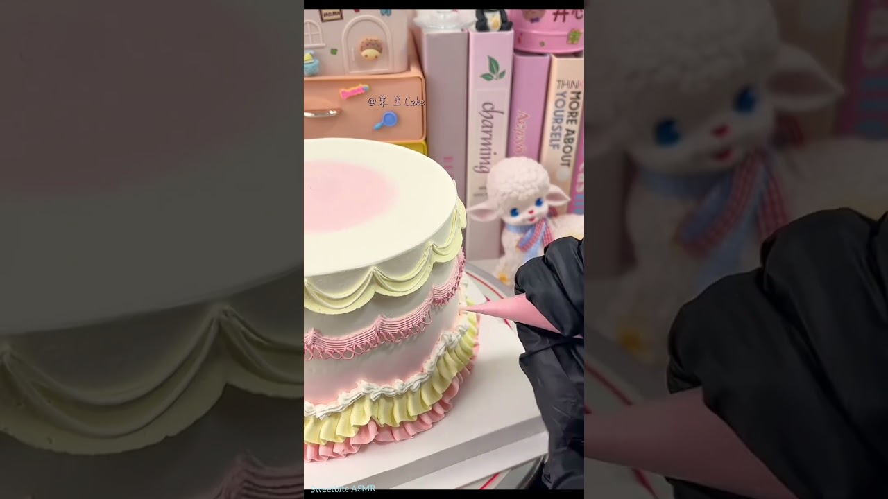 🎂 So Satisfying Cake Decorating ASMR | Relaxing Frosting Art