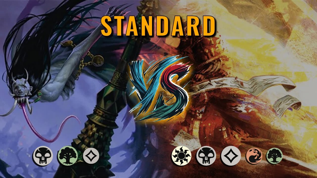 MTG Standard - Golgari Midrange by Giantspider VS WBRG Aggro by jbadd007