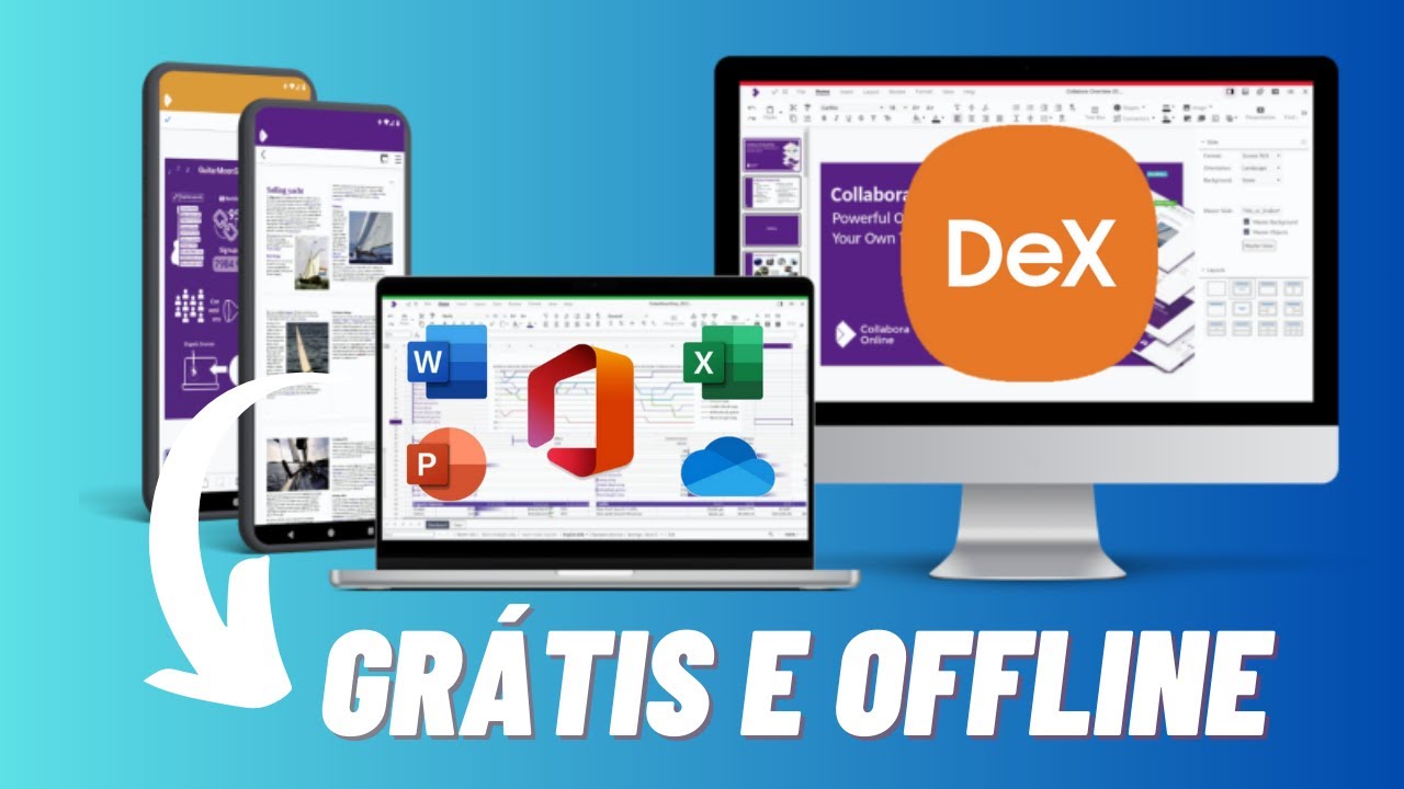 OFFICE PERFEITO para MODO DEX - GRÁTIS e OFFLINE