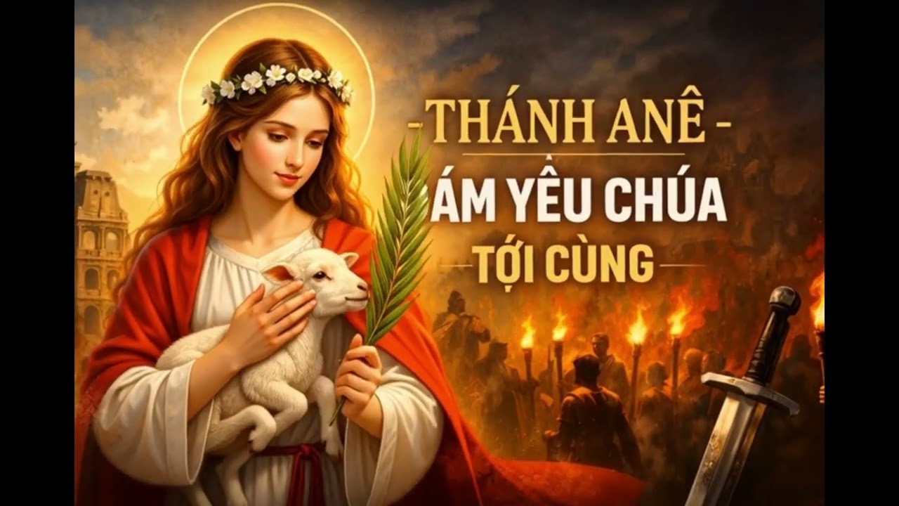 Thánh Anê St  Agnes – Yêu Chúa tới cùng