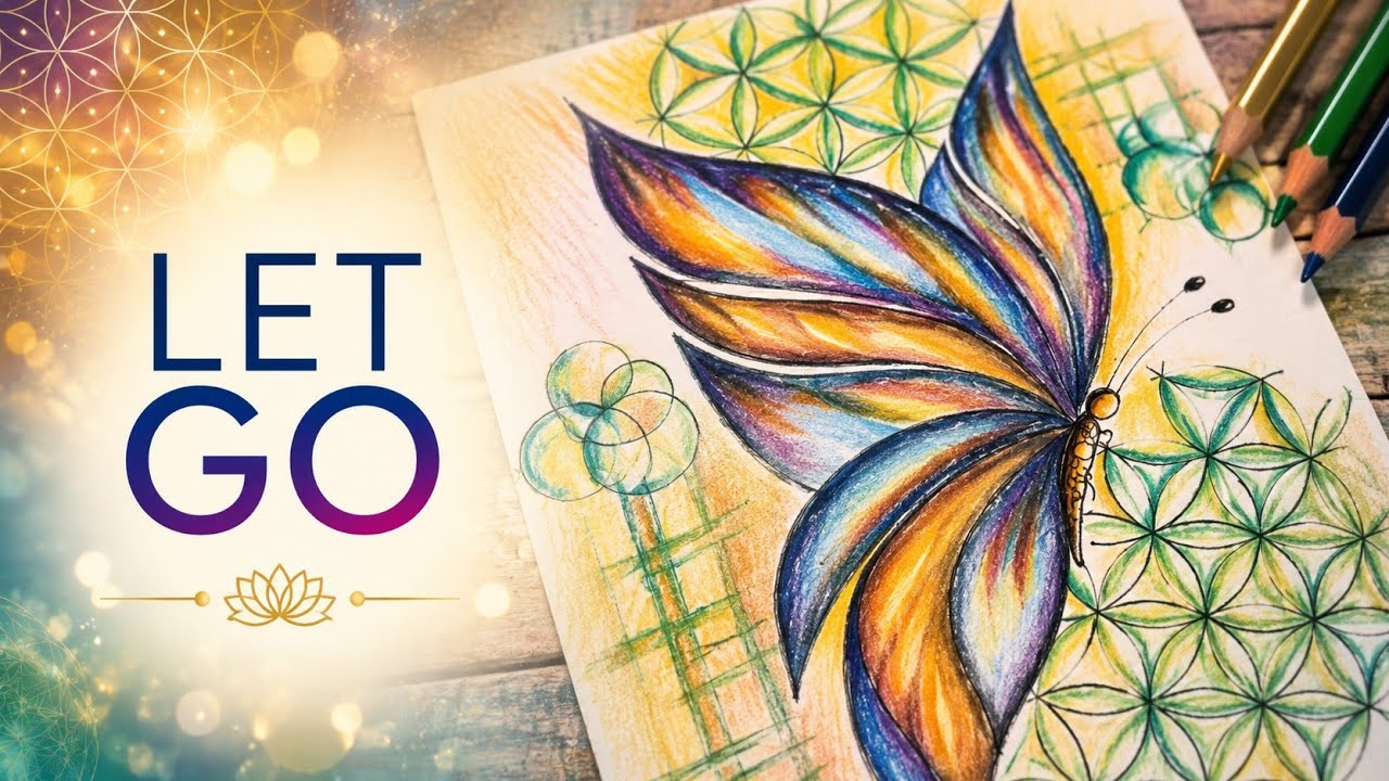 From Flower of Life to Butterfly | Geometric Art Transformation