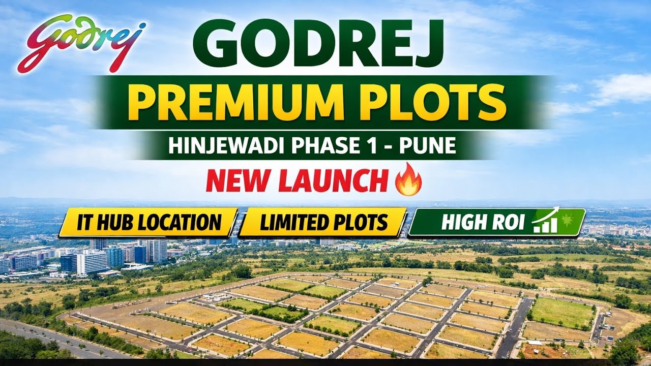 2026Pune Biggest Plot Launch 🔥 Godrej Premium Plots Hinjewadi Phase 1 | Invest Before Price Rise
