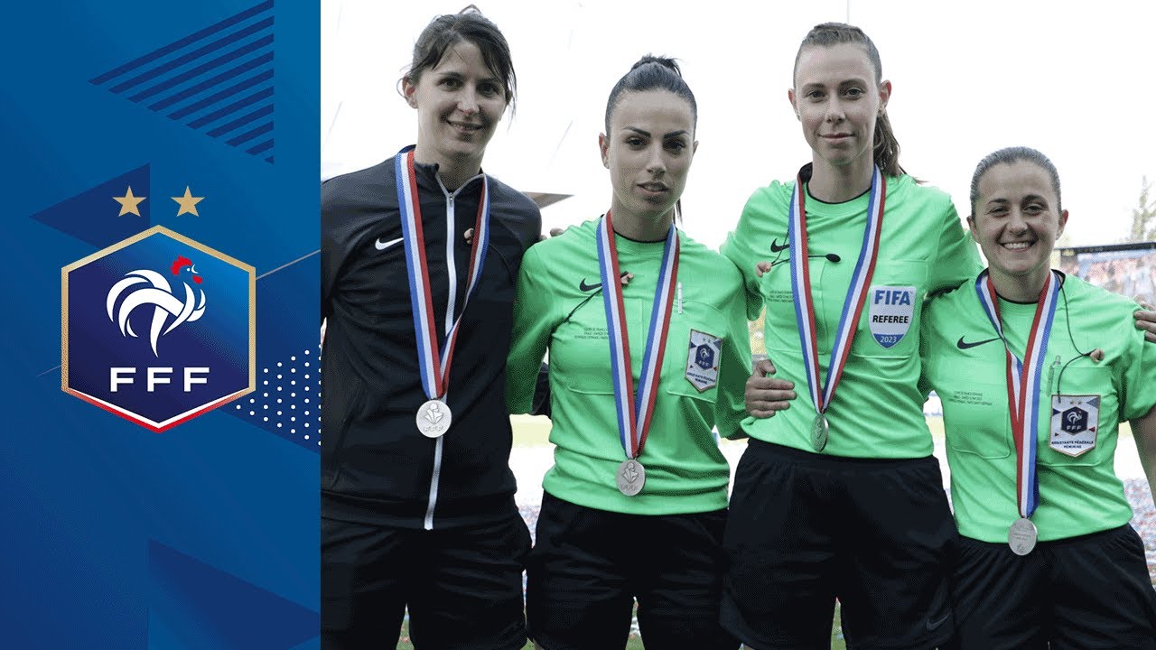 INSIDE : Au coeur de la finale côté arbitres, Coupe de France Féminine I FFF 2023