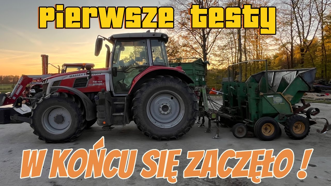 Zaczynamy sezon sadzenia ! Pierwsze próby w polu