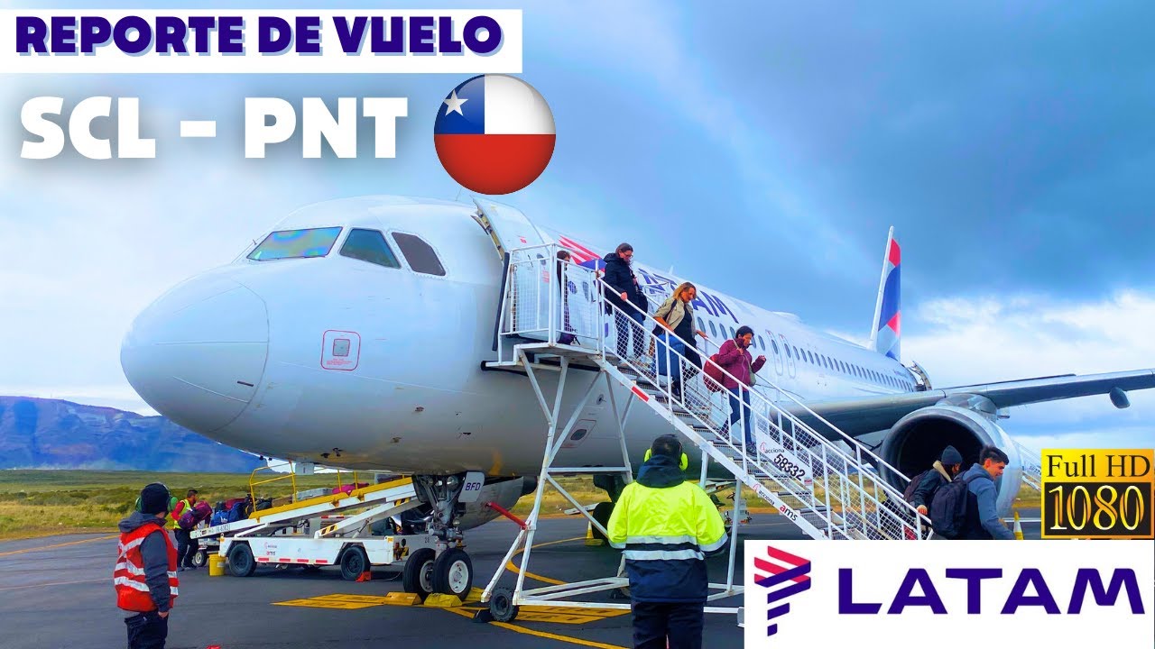 TRIPREPORT (#40)| ASÍ ES VOLAR a la PATAGONIA! | Santiago - Puerto Natales (Vía Puerto Montt) | HD