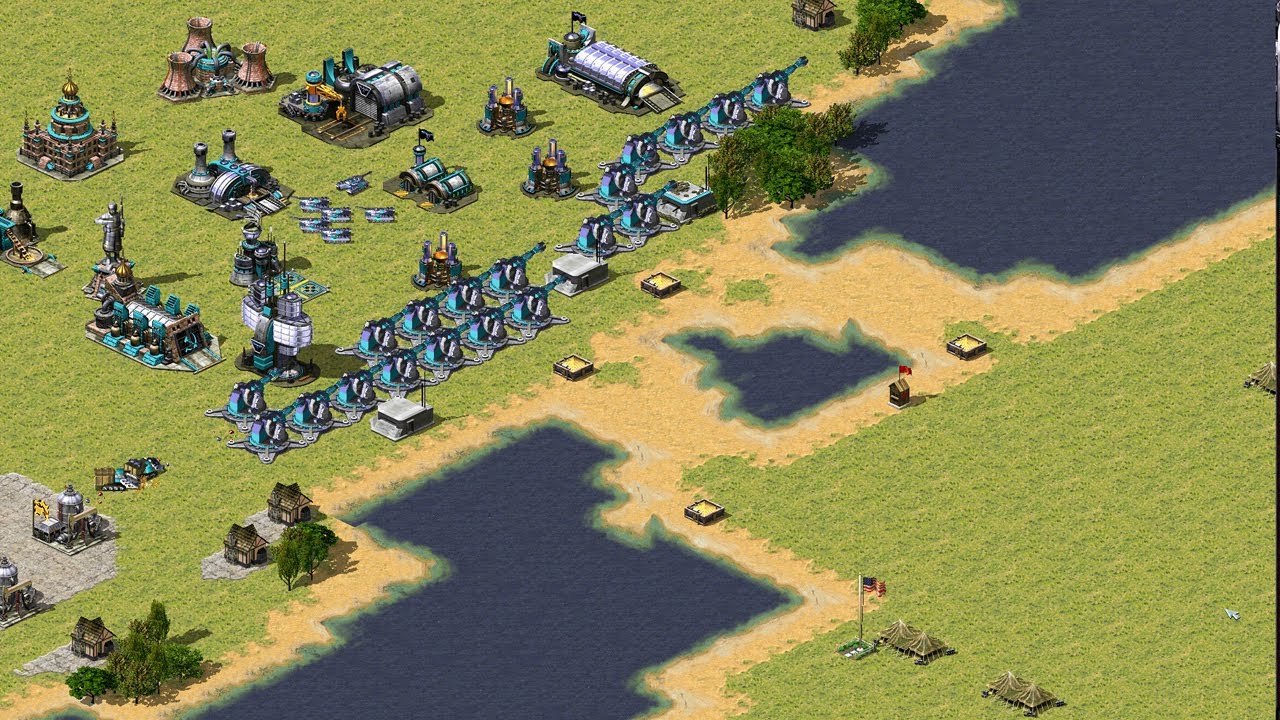 Red Alert 2 | Yuri's Revenge | 7 vs 1 | you vs ALL | Extreme AI | France