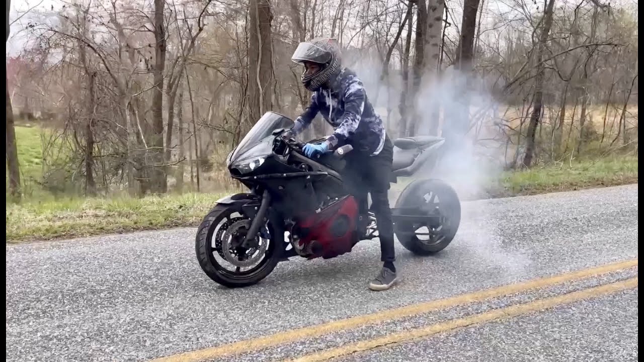Turbo Yamaha R6 Full Throttle (НЕВЕРОЯТНЫЙ ЗВУК ТУРБО)