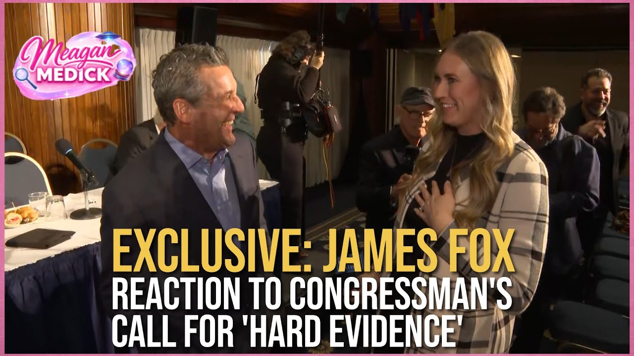 EXCLUSIVE: James Fox reacts to Rep. Burlison at UFO event | Varginha, Brazil case