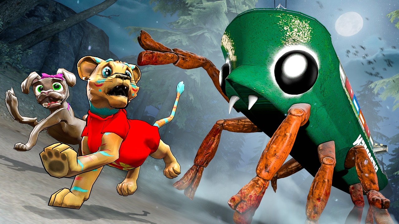 I FOUND CRABTANIC MONSTER in GMOD...