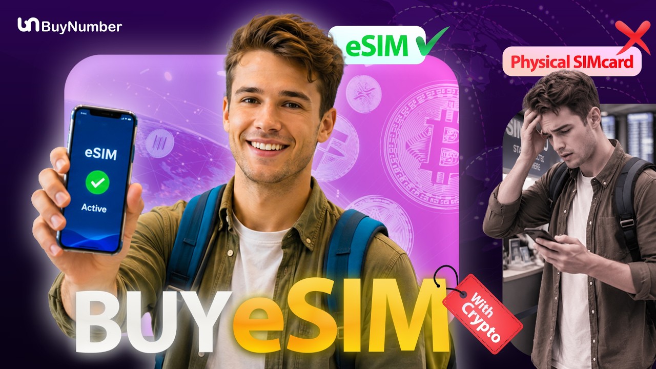 How to Buy an eSIM for Travel in Minutes | Pay With Crypto