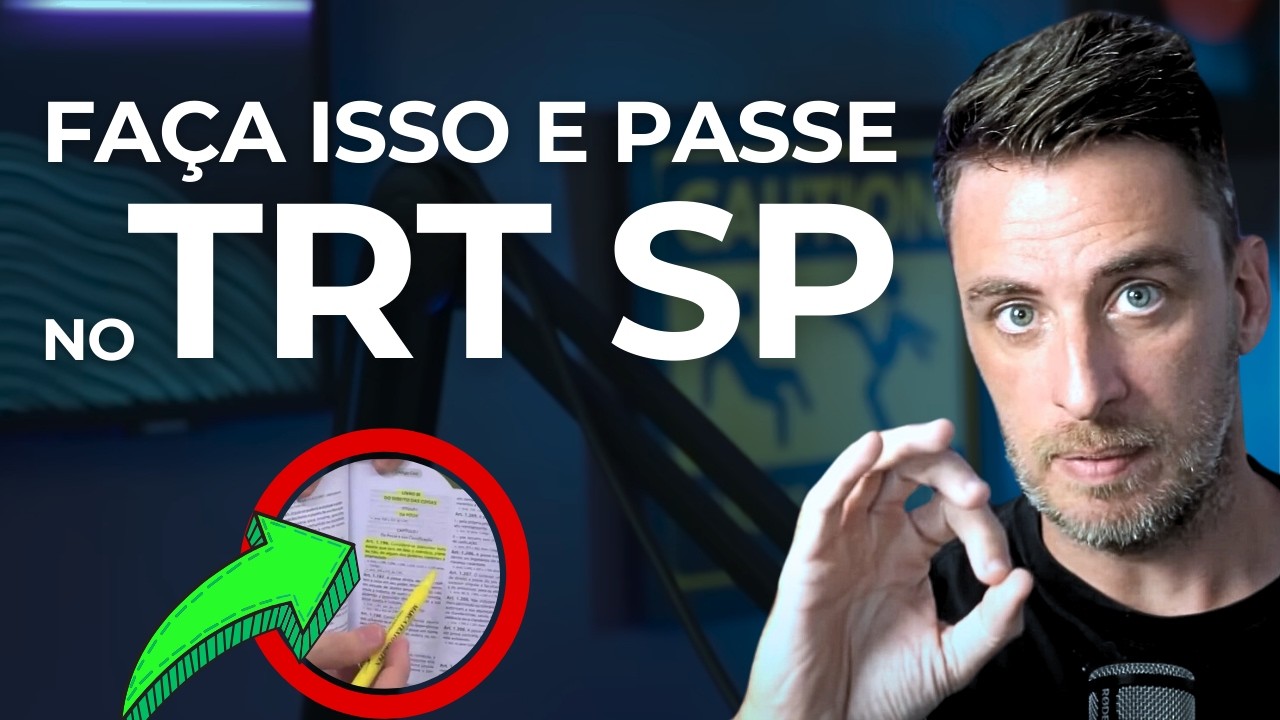Com esses HACKS passei de 1ª no CONCURSO TRT SP para TÉCNICO TJAA