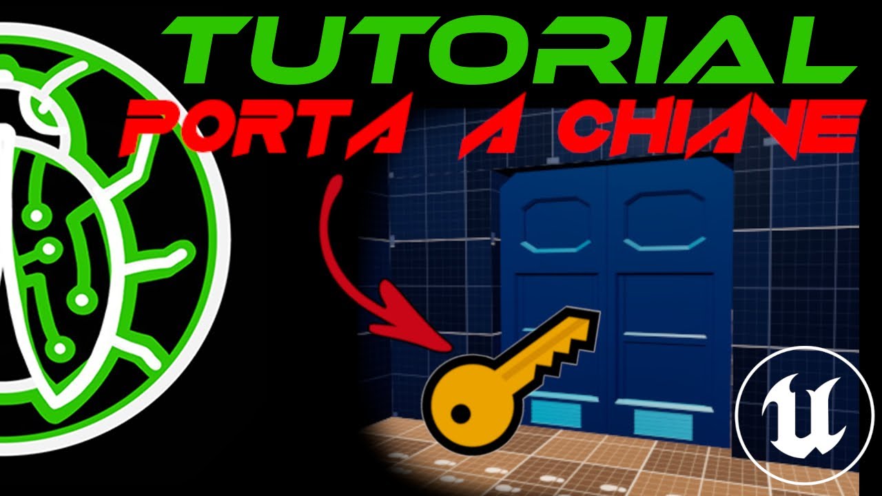 3.Porte a chiave - Unreal Engine 5.4 Tutorial ITA