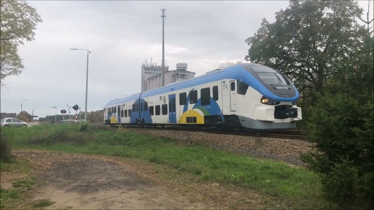 Pesa Link SA139 na linii kolejowej Zielona Góra - Żary