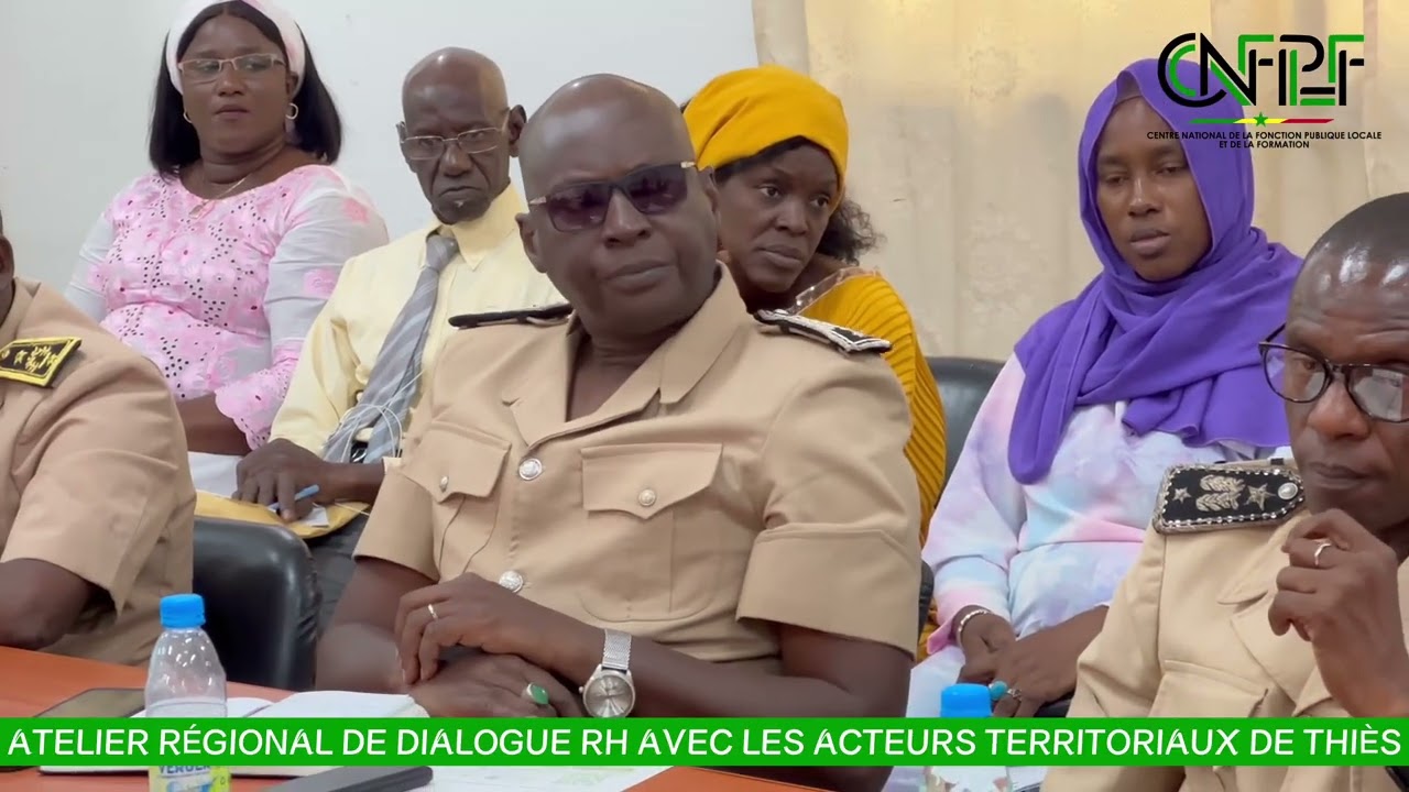 Atelier de Dialogue RH avec les acteurs territoriaux - Thiès