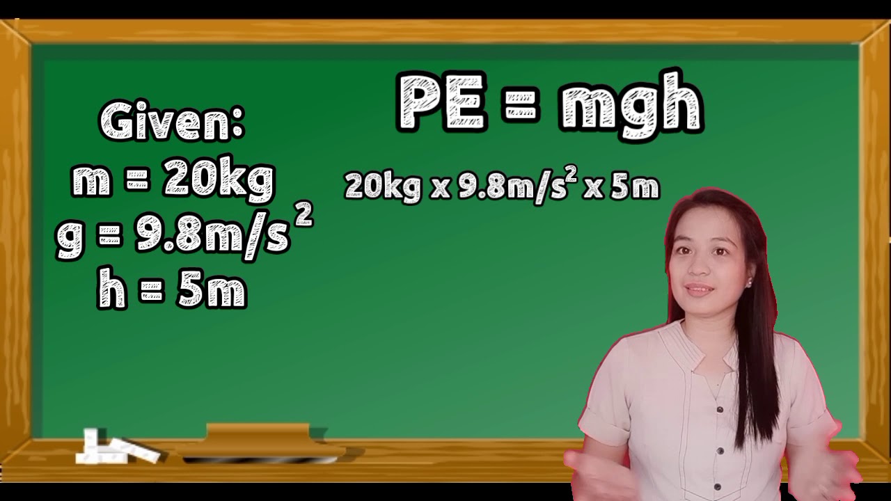 POTENTIAL ENERGY I TEACHER WINABELLE
