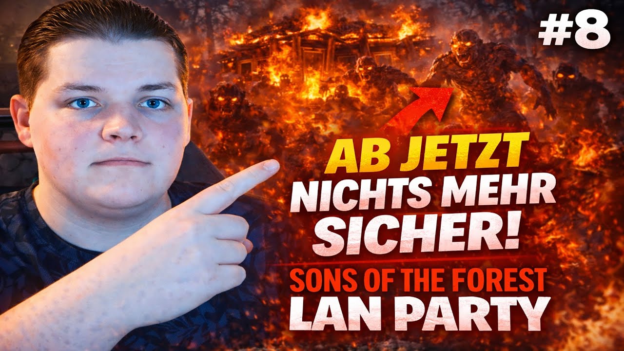Gefangen im Horror | Sons of the Forest LAN Party #8 🪓