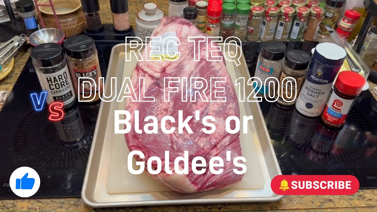 Blacks BBQ vs Goldees on the Recteq Dual Fire March 2026 (Brisket and Ribs)