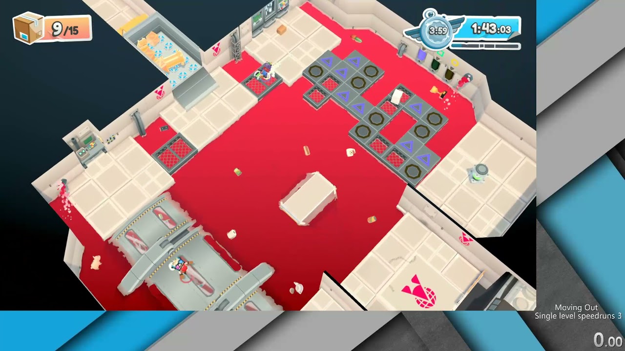 Moving out 2 Player- The Floor is Guava world record run!