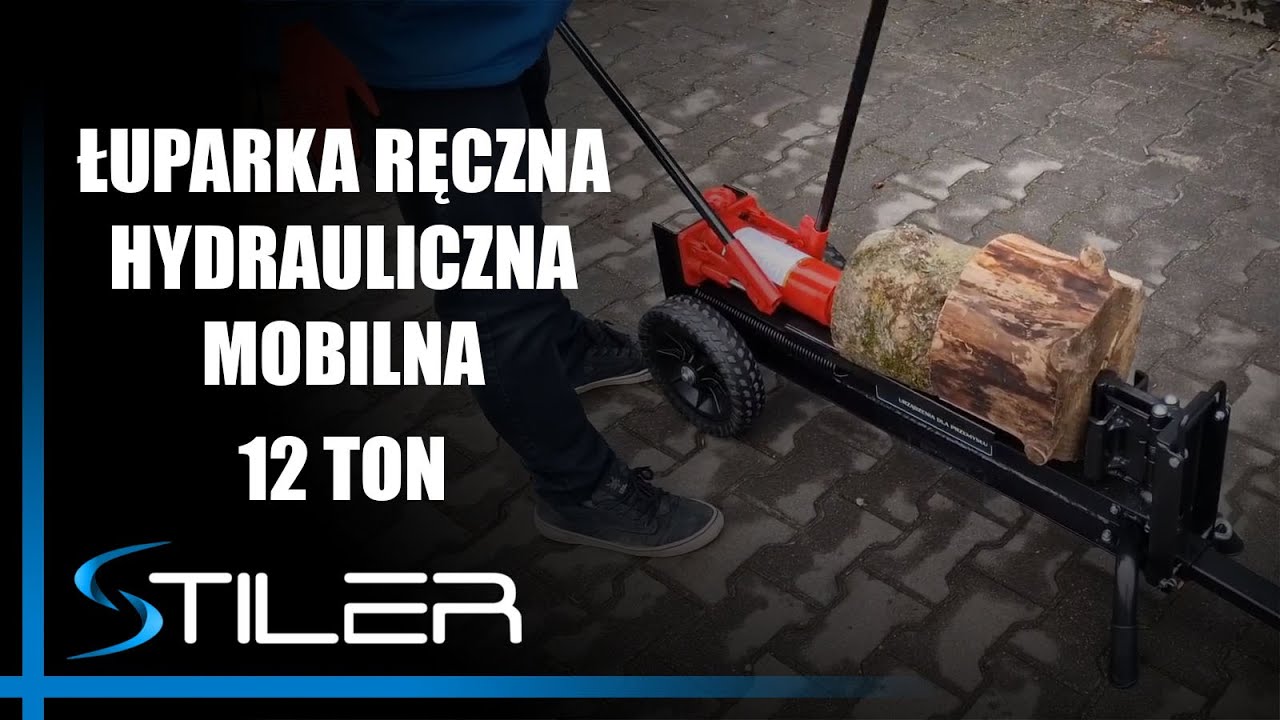 ŁUPARKA RĘCZNA MOBILNA STILER 12 TON