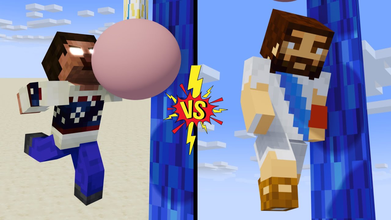 Help Herobrine Head the Ball - Minecraft Animation #friendship #gaming  #trending #anime
