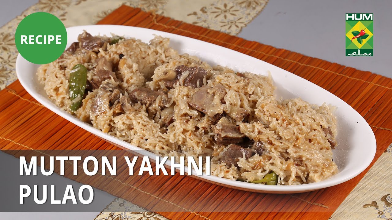 Mutton Yakhni Pulao Recipe | Dawat | Abida Baloch | Fast Food