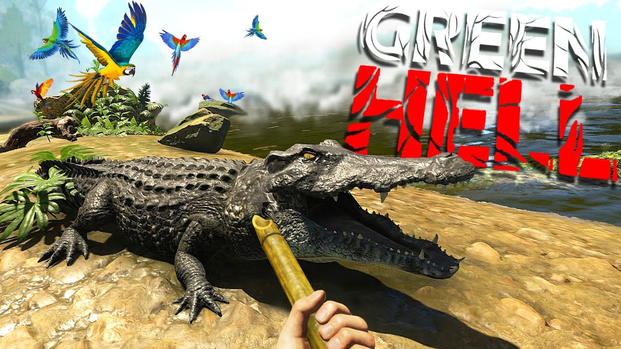 Green Hell - Part 2 - EATING WHAT WE CAN TO SURVIVE! (Multiplayer)