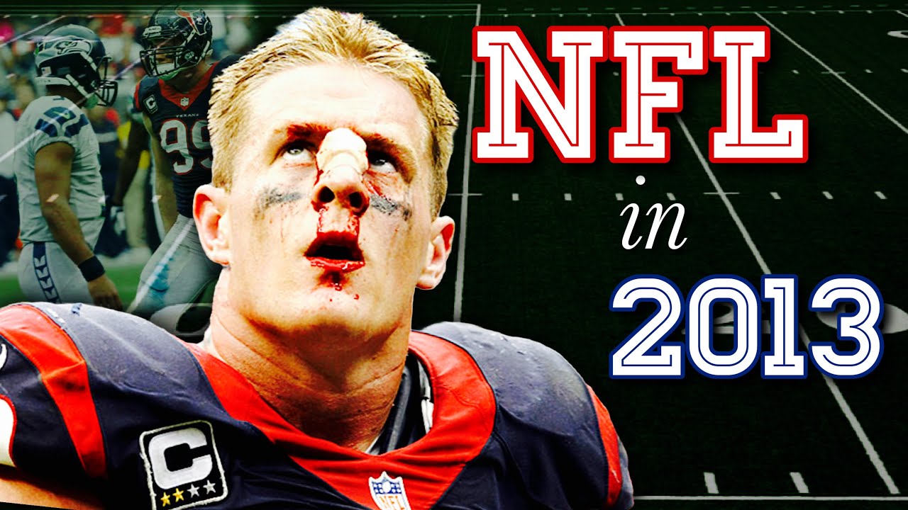 What the NFL was like 10 years ago (2013)