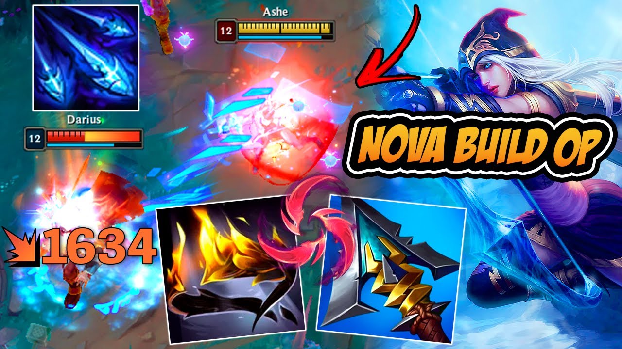 *NOVA* BUILD CHINESA DA ASHE DE LETALIDADE COM ULT INFINITA É ROUBADA DEMAIS