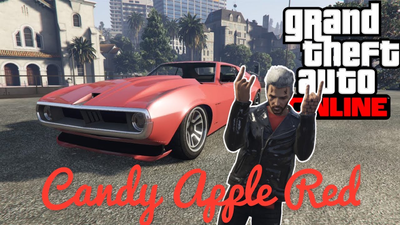 GTA 5 - Candy Apple Red Crew Color