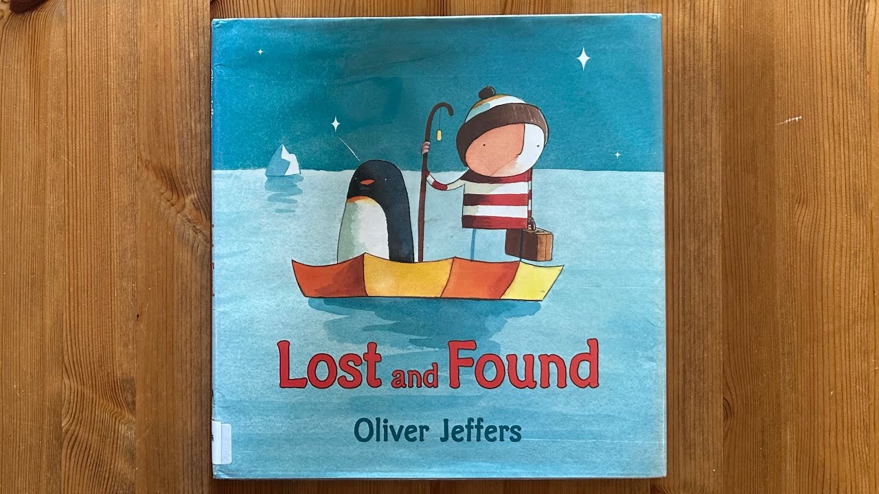 Ash reads Lost and Found by Oliver Jeffers